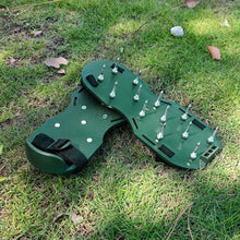 Garden Lawn Aerator Sandals – Spiked Grass Aerator Shoes for Yard & Patio