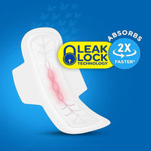 Beautiful Basics Blue Lady Long Pads With Wides Wings Sanitary Pads – 280 mm, 40-Pack