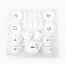 Tickles Tea toy Set | Coffee Kitchen Plastic Set (14 Pcs / Mix Size & Design)