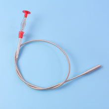 Flexible Spring Drain Cleaning Tool with Hand Grip (1 Pc / 90 Cm)