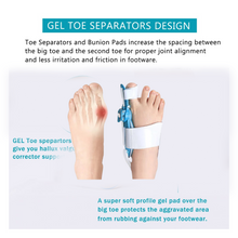 Adjustable Bunion Support Splint – Hallux Valgus Corrector for Men & Women