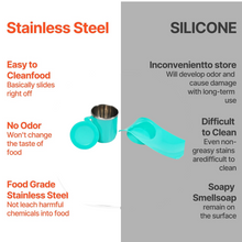 Snack Tray with 350ml Steel Cup for Kids & Home Use