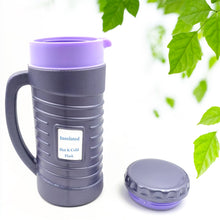 Hot and cold thermos bottle