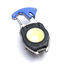 Keychain Led Flashlight Rechargeable Multi Function 6 Lighting Modes Pocket Key