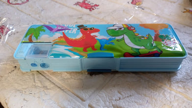 Plastic Multipurpose Compass Box (1 Pc, Mix Design)