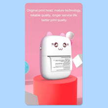 Pocket Mini Bluetooth Thermal Printer Wireless Smart Printer for Photos (Includes 1 Roll Paper)