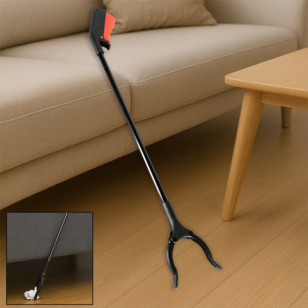 Extra Long Trash Picker – Rotating Grip Arm for Cleaning & Garden Assistance