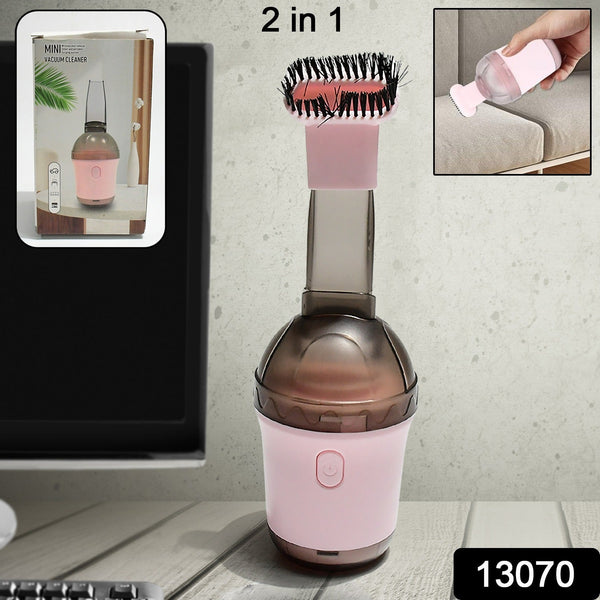 Handheld Vacuum Cleaner, Cordless Desktop Vacuum Cleaner One Button (1 pc)