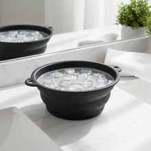 Portable Foldable Silicone Ice Bath Bowl (1 Pc)