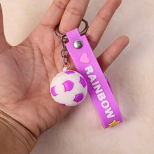Cute Silicone 3D Key Chain with Metal Hook & Strap (Pack of 1)