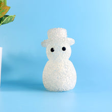 Snowman-Shaped Decorative LED Night Lamp (1 Pc)