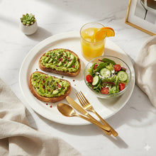 Large Round Multi-Purpose Serving Plate / Tray (1 Pc / 33 Cm)