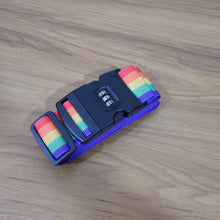 Heavy-Duty Rainbow Webbing with 3-Digit Code Lock