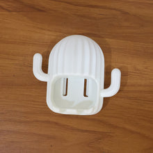 Wall Mounted Cactus-Shape Toothbrush Holder (1 Pc)